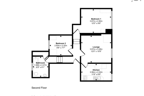 Flat 8, 77 - 78 Royal Parade, Eastbourne, BN22 7AF