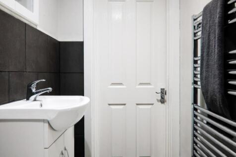 Basin and heated towel rail