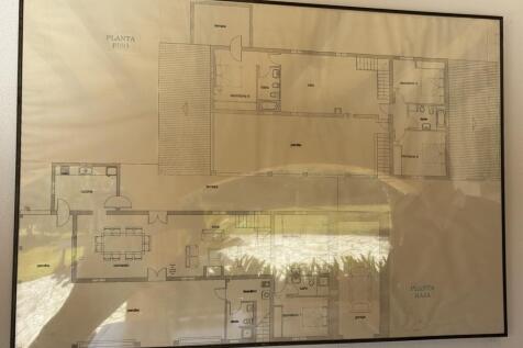 Floor plan ground and upper floor
