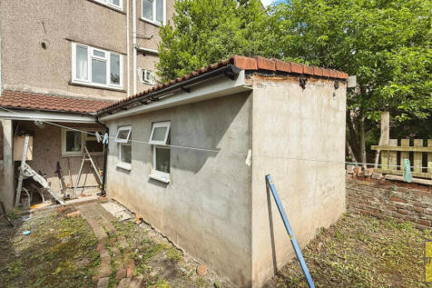 Rear of property/ view of extension