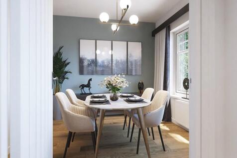 enjoy sociable dinners in the dining room