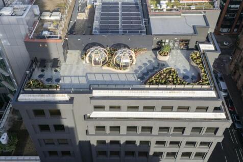 Roof Terrace Drone Image