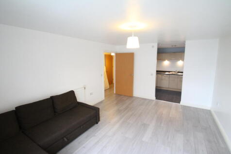 large  lounge with kitchen.