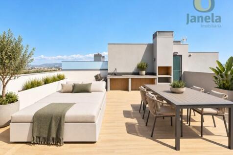 Terrace with sea view, barbecue and jacuzzi