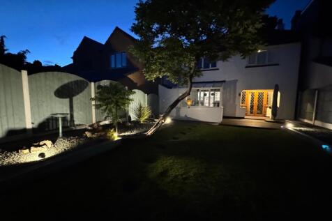 Gardens at night