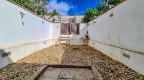 Private sun-drenched outdoor courtyard...