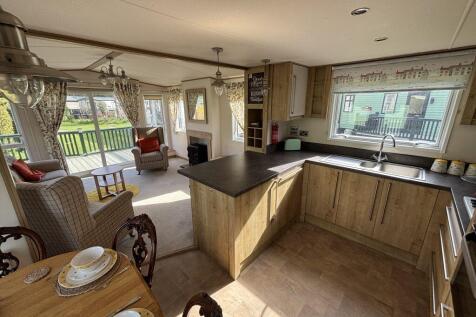 Open Plan Layout in the ABI Westwood Holiday Lodge