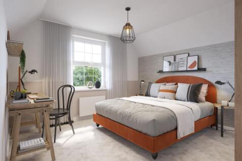 internal cgi of the third bedroom in the bracebridge