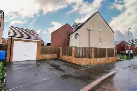 Garage and driveway