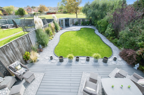 Rear garden
