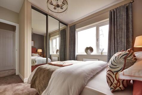 There's space for storage in the bedrooms