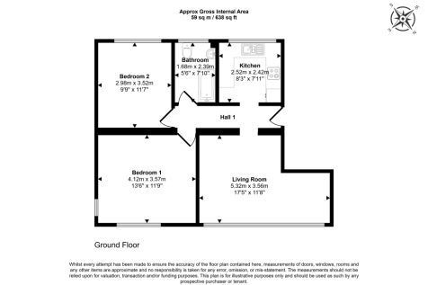 Ground Floor Flat, 1 Charles Court, Forest Hills Drive, Southampton, SO18 2FY