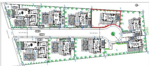 Site Plan - Villa 4