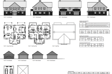 A rare opportunity to acquire a self build plot i