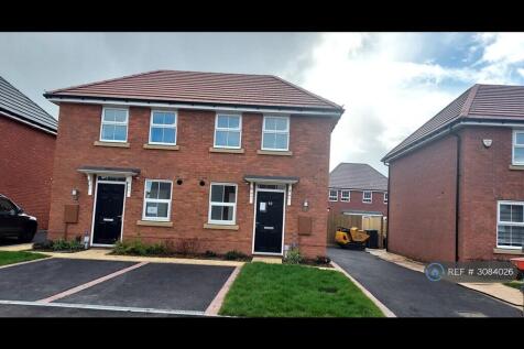 2-bed semi-detached on Alabaster Way, Rugby, CV22, £1,300/mo