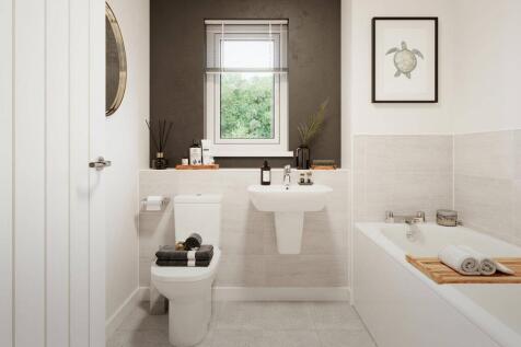 Energy-efficient family bathroom
