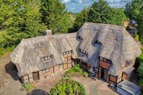 Elevated View of the property