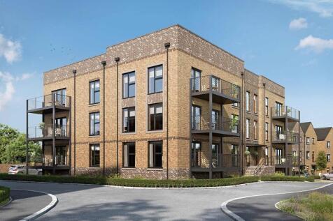 A CGI of the apartments at Little Furze Place, plots 41-49