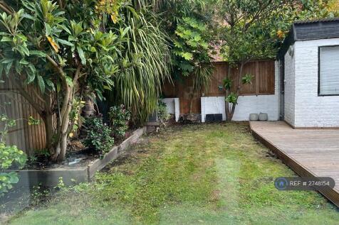Rear Garden Looking Out Of Kitchen Window
