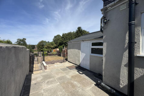 Rear patio