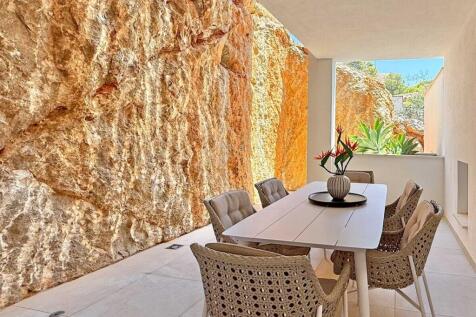 22-port andratx-Sonnenverwoehnte Villa mit Weitblick aufs Meer-kaufen-natursteinwand