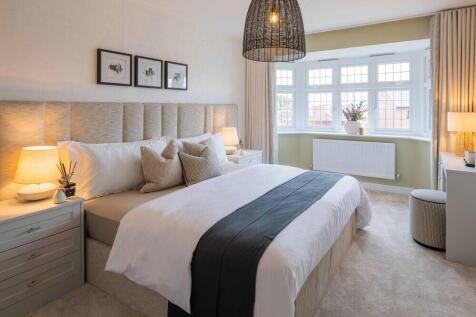 Main bedroom of the Oxford, a 4 bedroom house