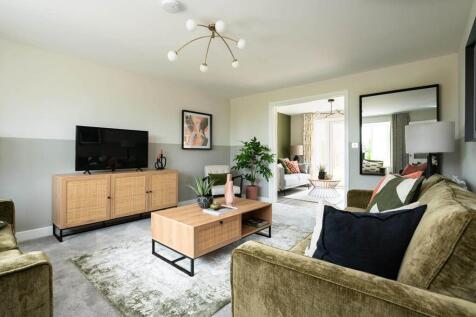 The lounge also leads through to the dining area