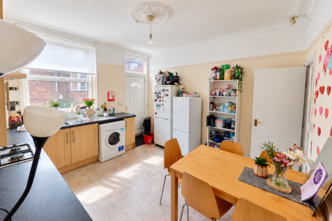 Bright Cozy Kitchen with Valentine Decor