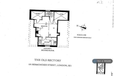 Higher Level Floor Plan