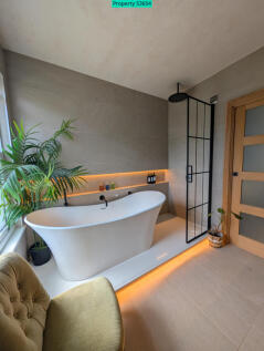 Stone slipper bath &amp; shower