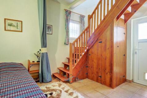 stairs and door to garden