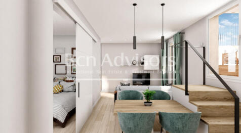 Atico-en-finca-modernista-con-terraza-al-lado-d...