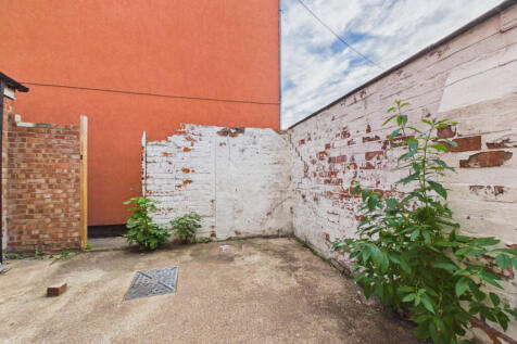 Rear of property