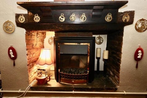 Feature fireplace