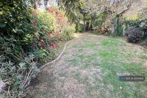 Rear Garden And Lawn - October