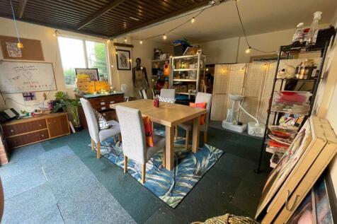 Garage (currently used as art studio)