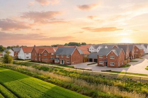 Audley Green Dusk Aerial