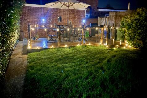 Summer evening in the garden