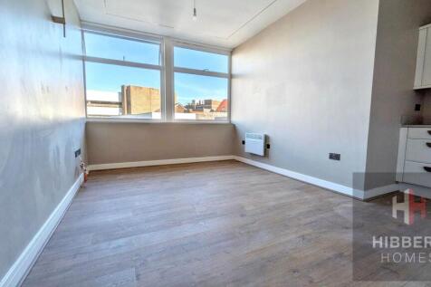 Reception room and kitchen