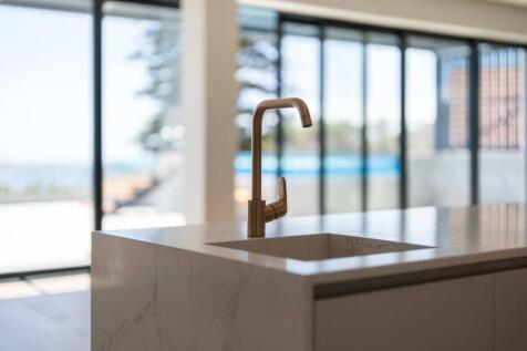 Waterfall Island In main Kitchen