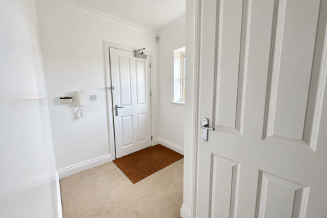 Soft daylight in entrance hallway