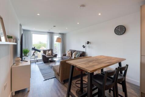Open plan kitchen living area