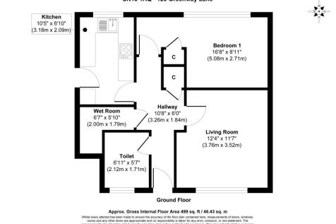 Flat 120 Greenway Lane, Chippenham, Wiltshire, SN15 1AQ