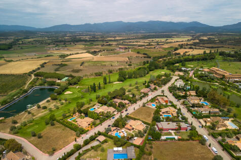 Peralada aerial view