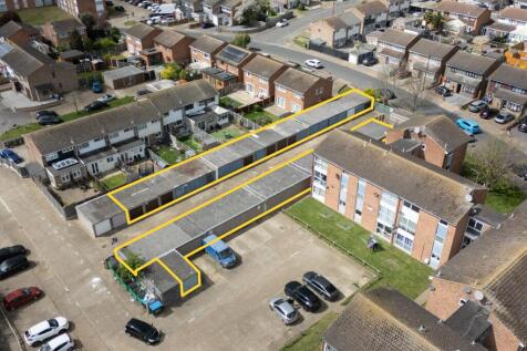 Garages at Clyde Rear of 26 Ashlands Court, Coronation Avenue East, Tilbury, Essex, RM18 8RY