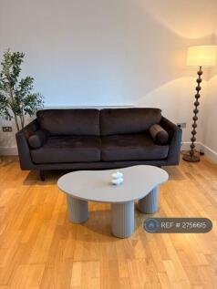 Couch, Coffee Table, Lamp, Are Here