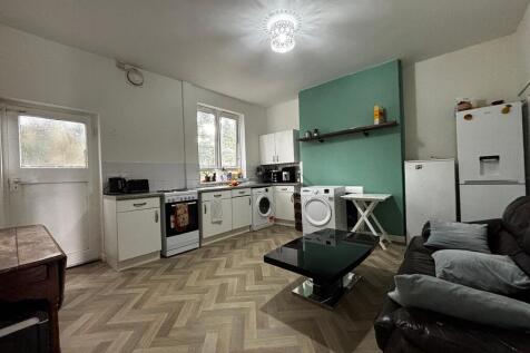 Spacious open-plan kitchen and living area...