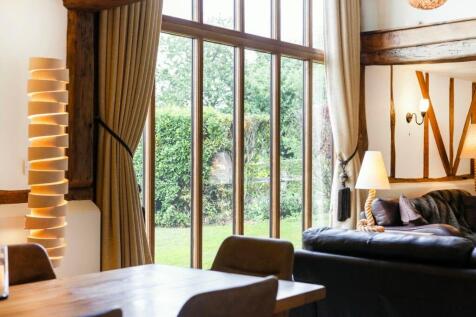 Dining area with garden view