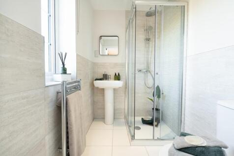 Your en suite a private space to prepare for the day ahead
