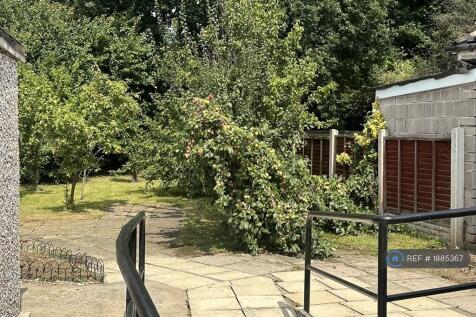 Rear Patio And Garden. All Fruit Trees